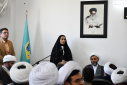 دیدار رییس، معاون دانشجویی و فرهنگی و همچنین جمعی از دانشجویان و اساتید دانشگاه فسا  با امام جمعه محترم شهرستان