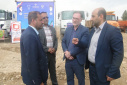 آیین کلنگ زنی ساخت واحد های  مسکونی اعضای هیات‌های علمی و کارکنان دانشگاه فسا