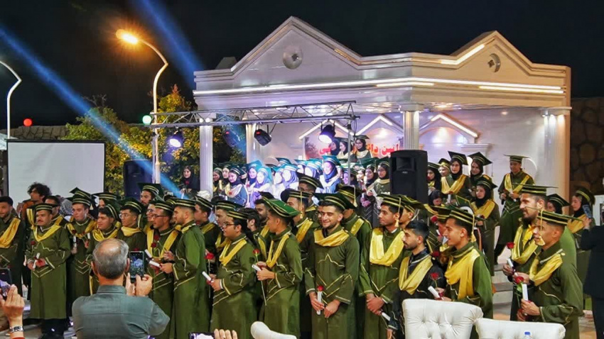 آیین دانش آموختگی دانشجویان دانشگاه فسا سال تحصیلی ۱۴۰۱- ۱۴۰۲